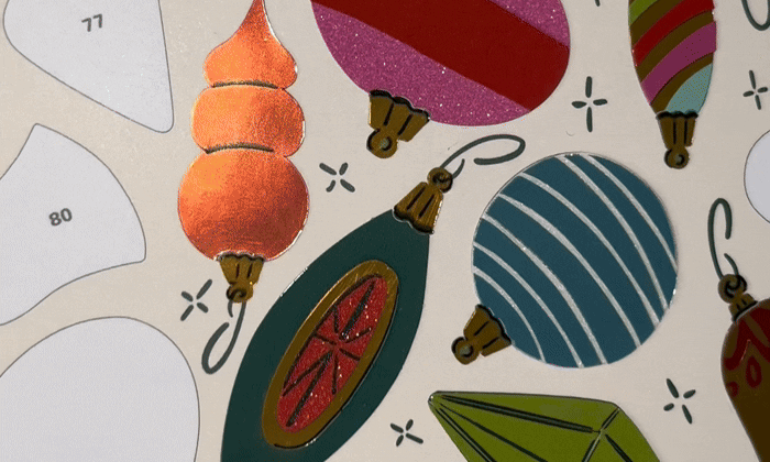 Gold Foil Stickers