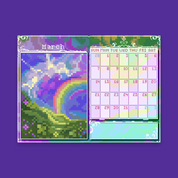 Pixyls x Hexh Schreibtischkalender 2027