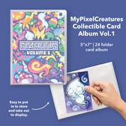 Álbum de Cartas Coleccionables MyPixelCreatures