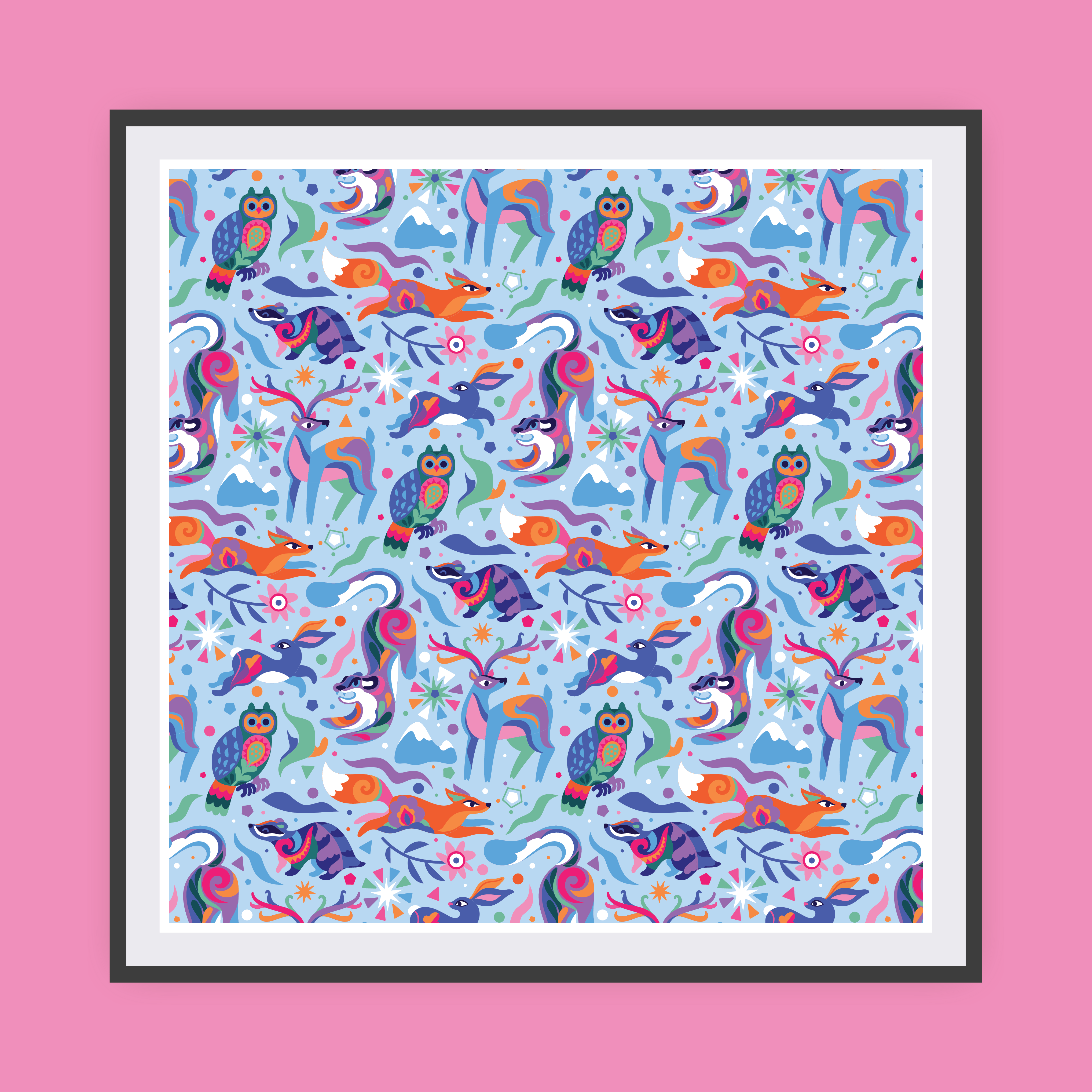 Arctic Friends Canvas