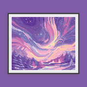 Aurora Borealis Canvas