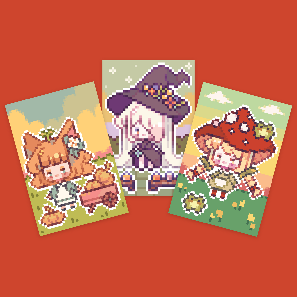Autumn Little Dolls Collectible Cards