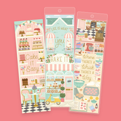 Bakery Bookmarks Set