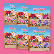 Blumen-Schreibtischfreunde – Blindbox-Komplettset