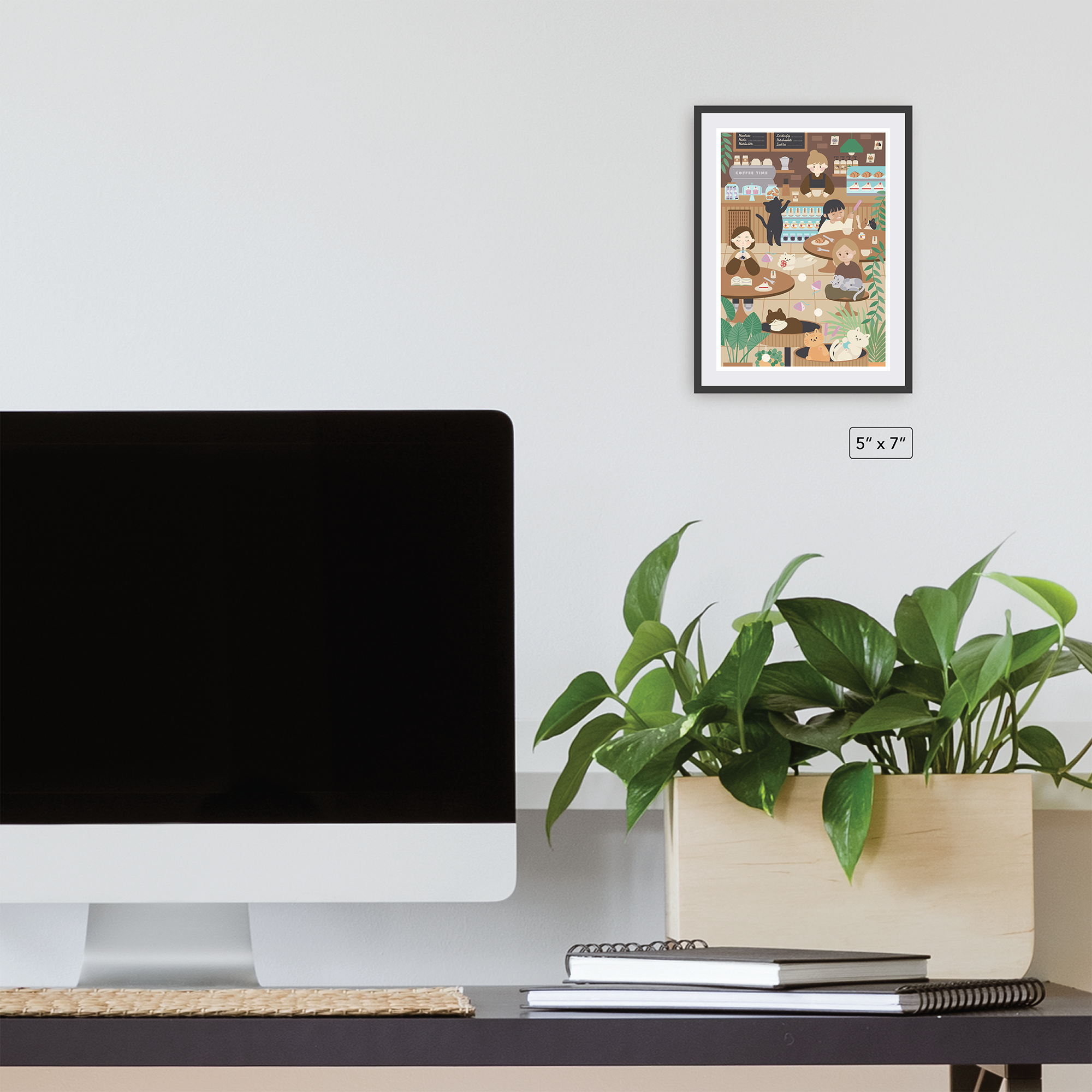 Vexyls Sticker by Number Canvases Scenes