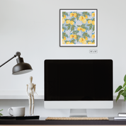 Citrus Mosaik Have Lærred