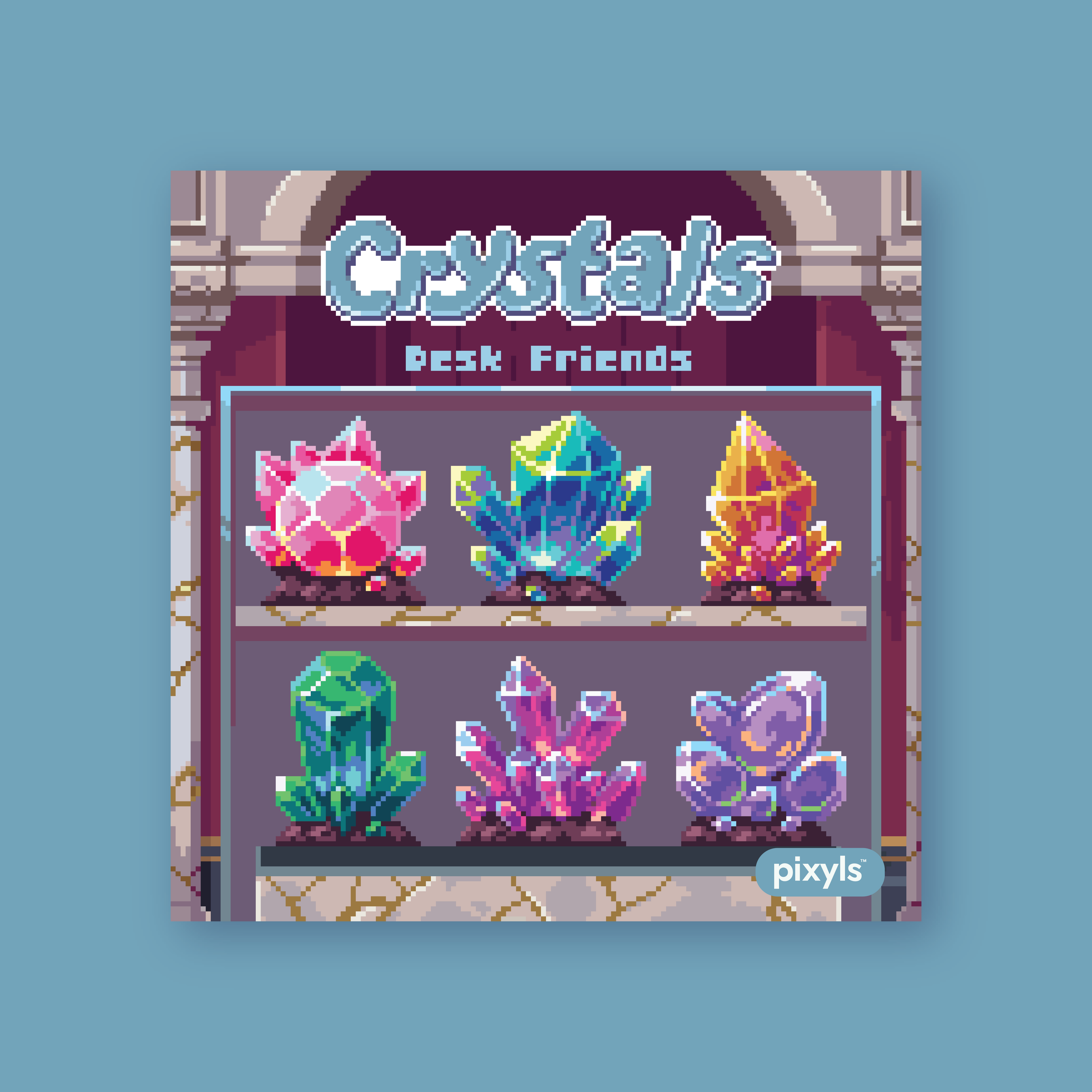 Crystals Desk Friends Blind Box