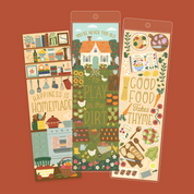 Farmhouse Bookmarks Set