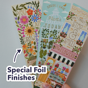 Vexyls Sticker by Number Bookmarks