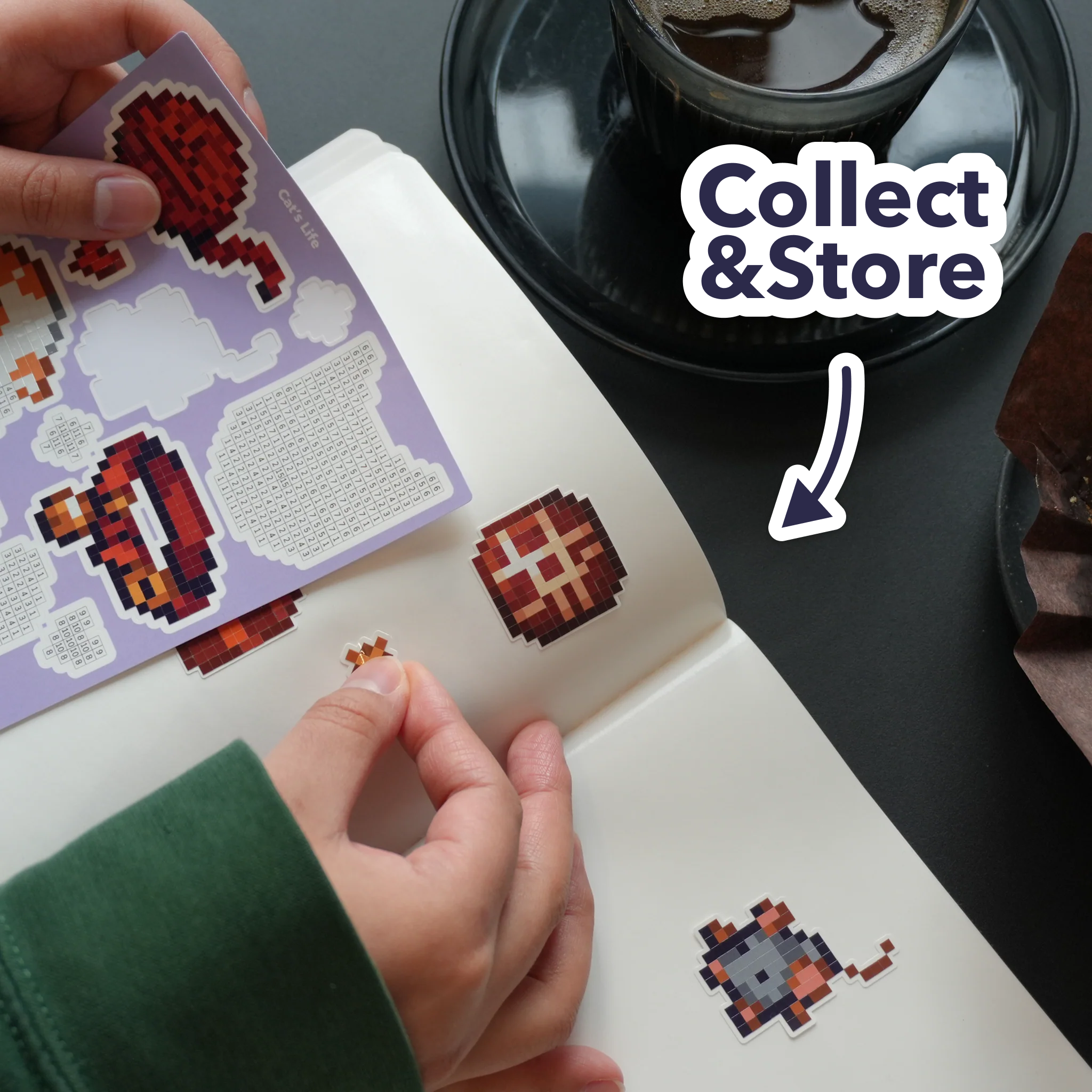 Pixyls Sticker by Number Sticker Sheets
