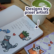 Pixyls Sticker by Number Sticker Sheets