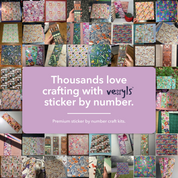 Vexyls Sticker by Number Canvases Scenes