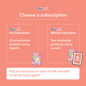 Pixymail Fun Kit Abo – Erhalte jeden Monat EIN exklusives Produkt!