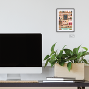 Vexyls Sticker by Number Canvases Scenes
