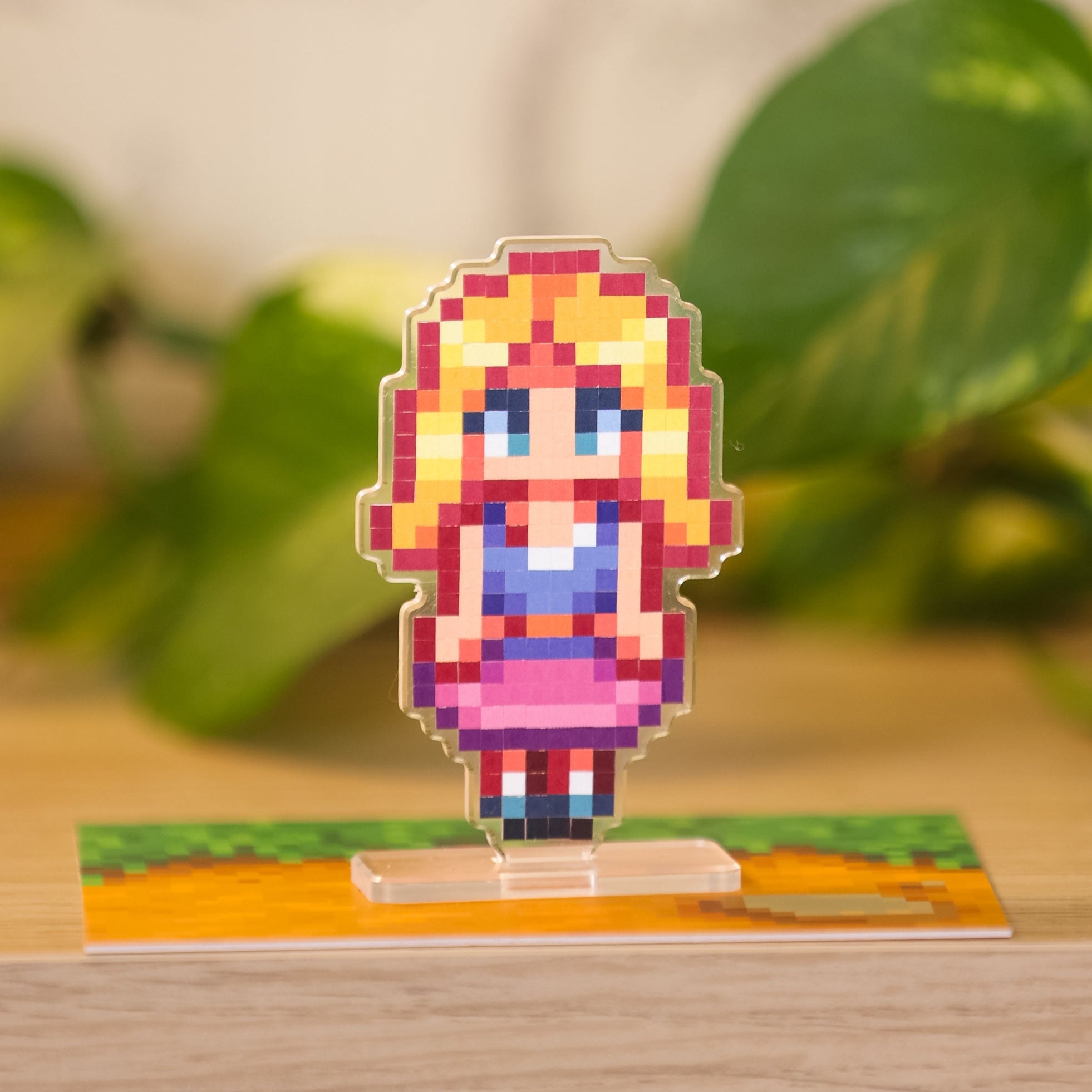 Stardew Valley Haley Desk Friend Acrylic Standee Collectible | Pixel ...