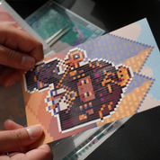 Pixyls Sticker by Number Collectible Cards
