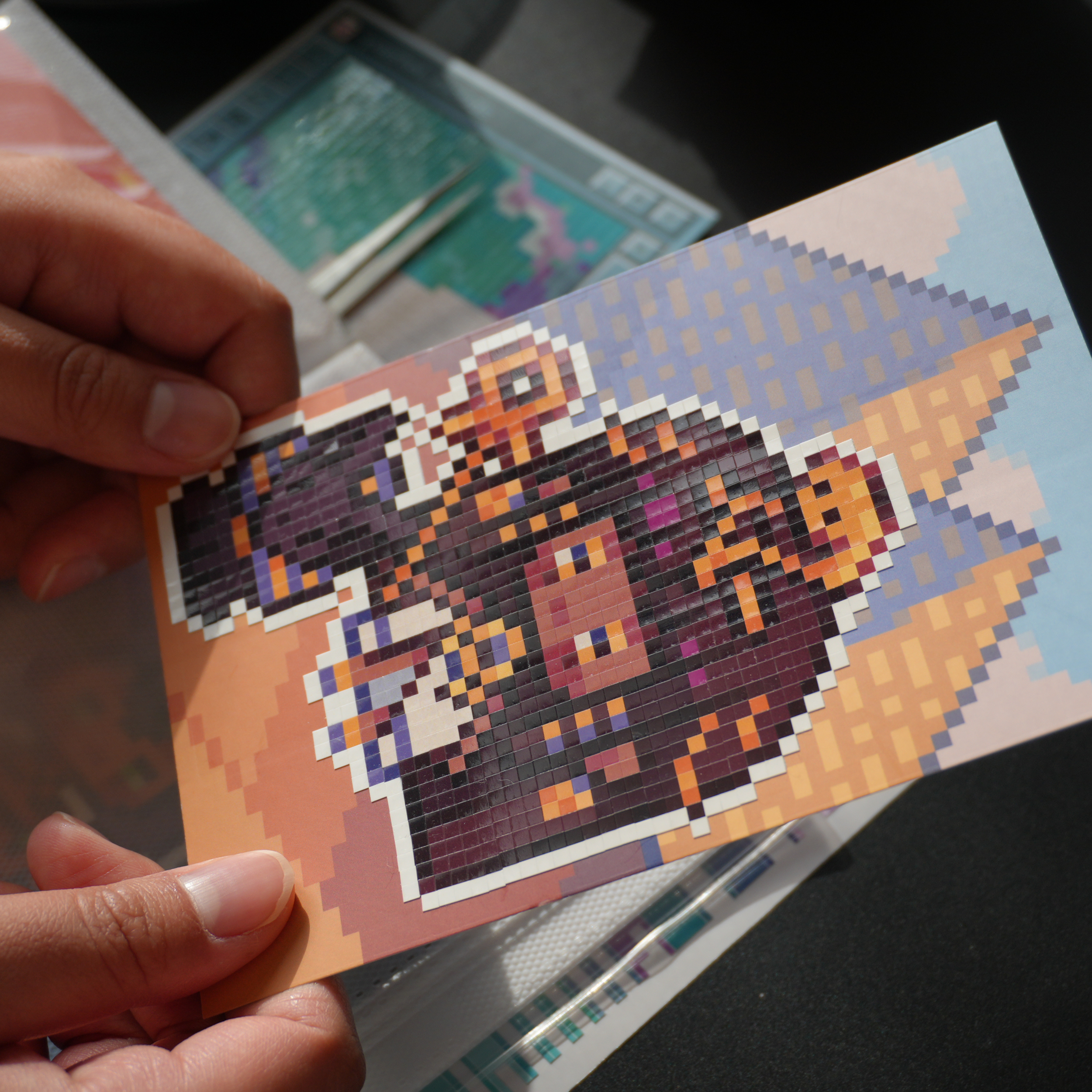 Pixyls Sticker by Number Collectible Cards