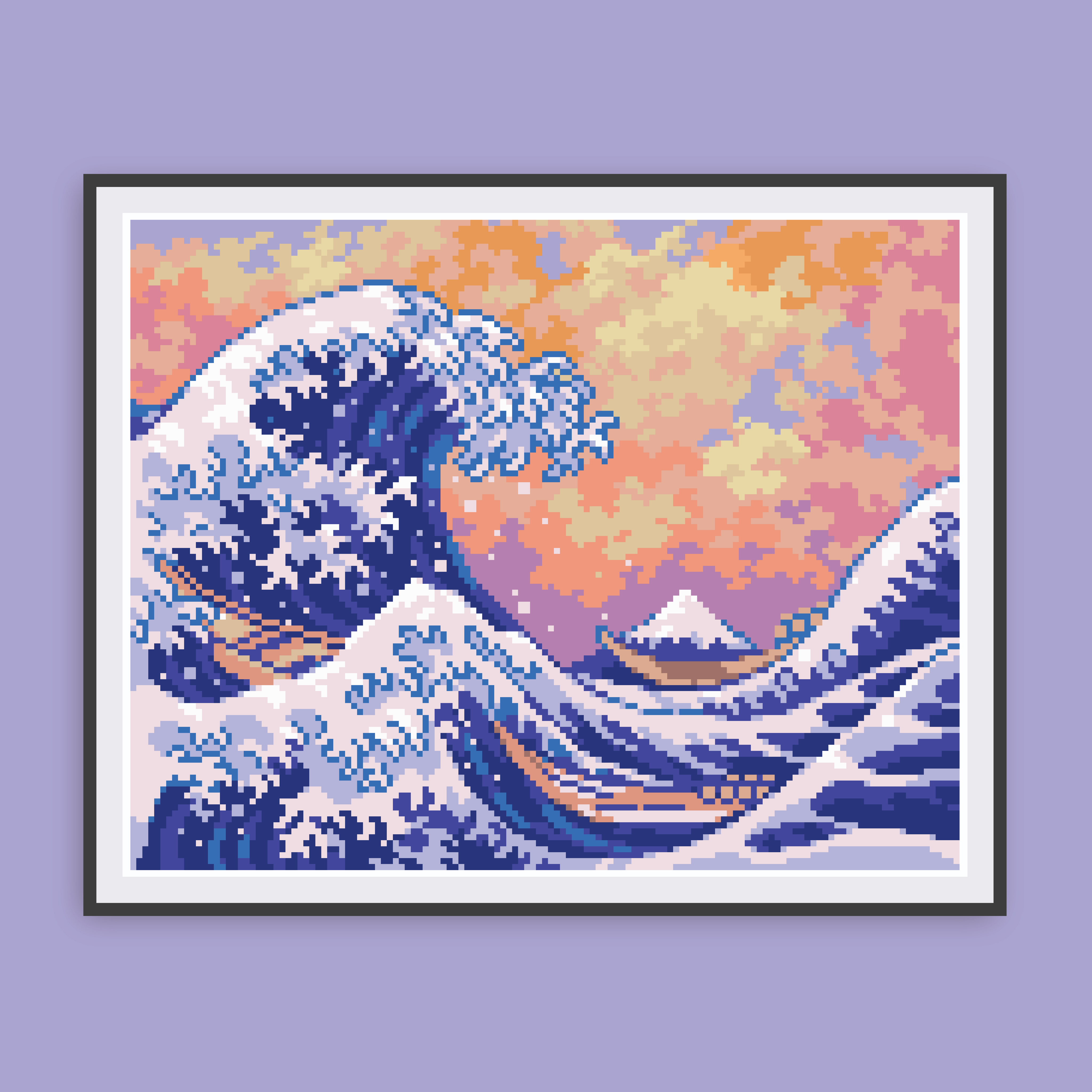 The Great Wave Off Kanagawa Canvas