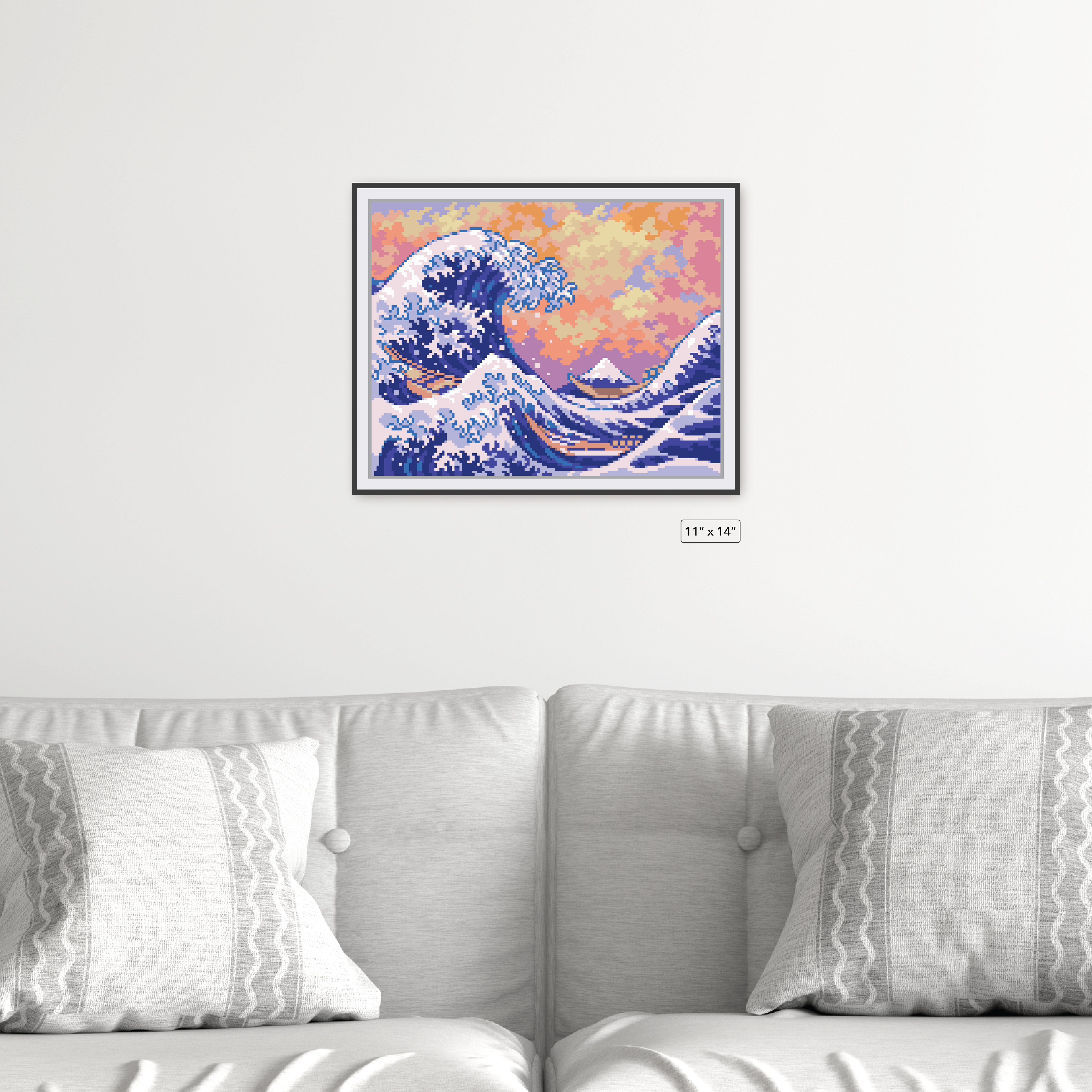 The Great Wave Off Kanagawa Canvas