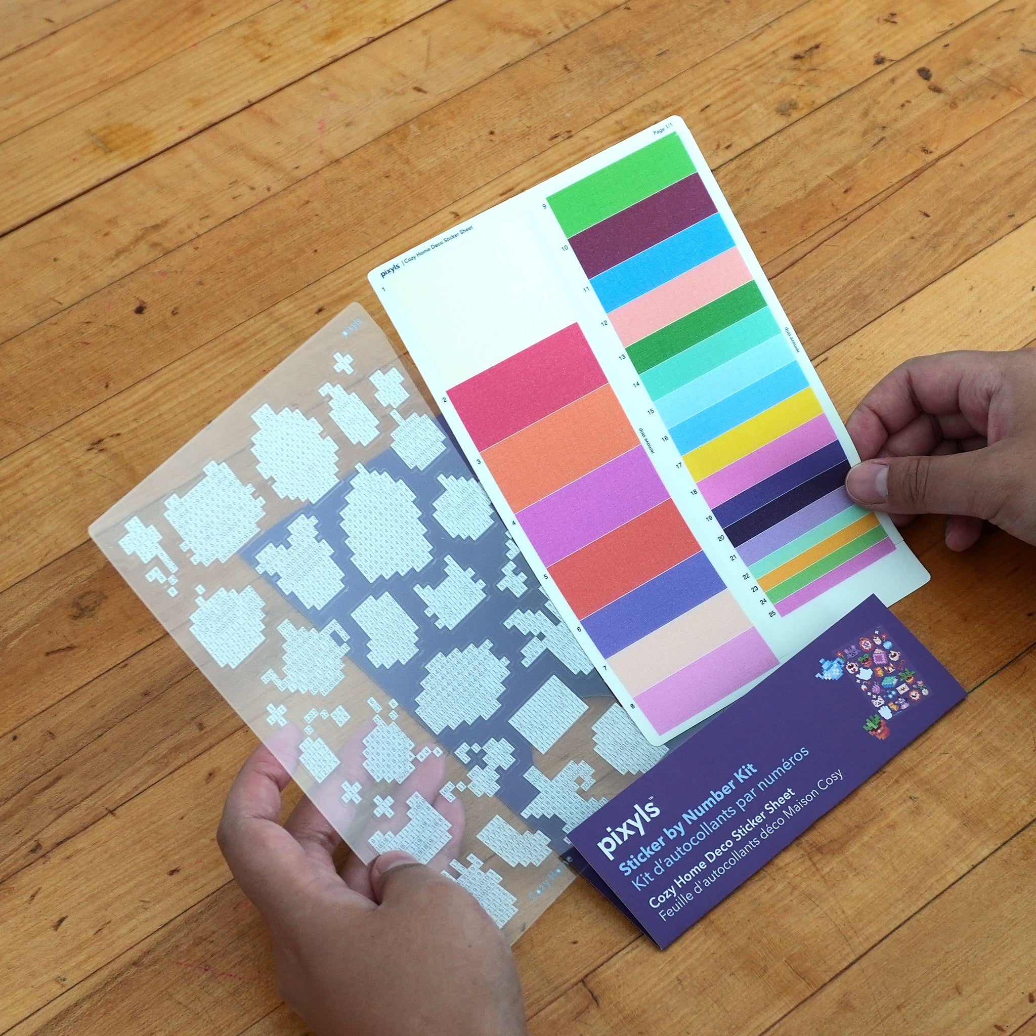 Cozy Home Deco Sticker Sheet