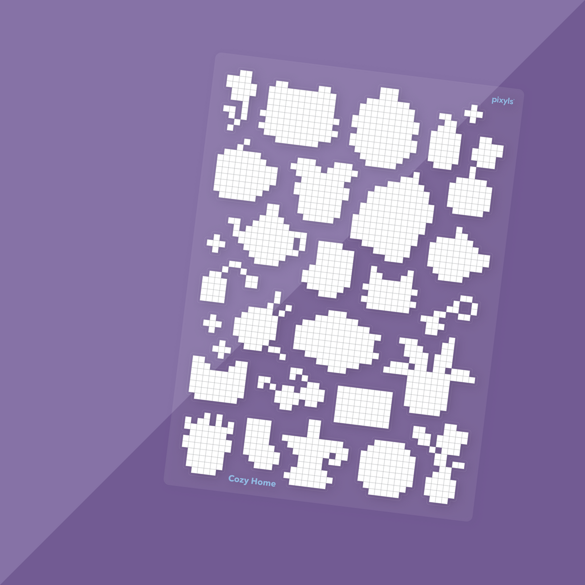 Cozy Home Deco Sticker Sheet before