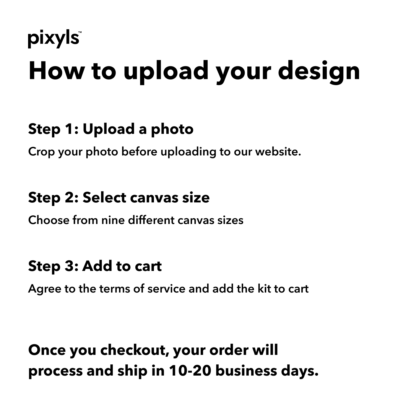 Custom Pixyls Canvas Kit
