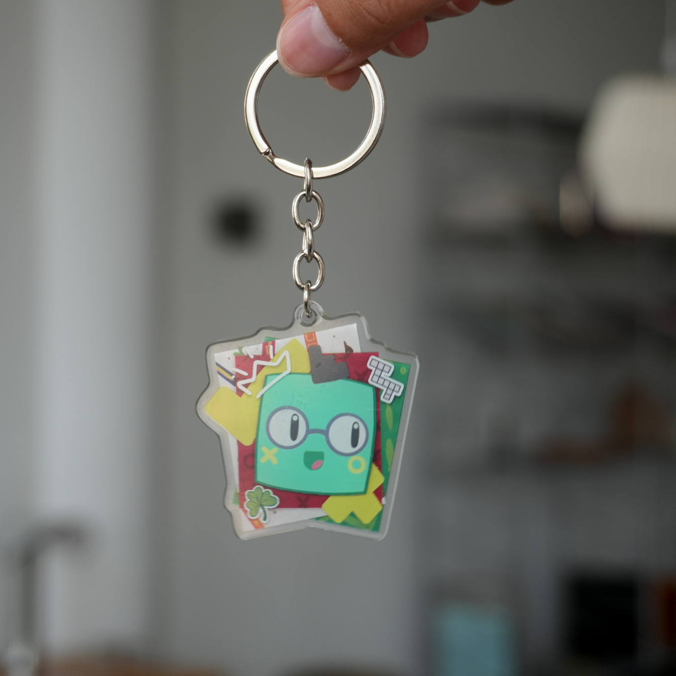 Nono Layered Keychain