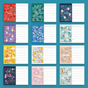 Vexyls x Anna Deegan 2027 Desk Calendar overview